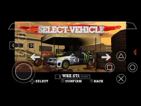 DiRT 2 PSP Gameplay - #8 Amateur Tour Final - Stadium Rock with Ken Block's Impreza + EUROBEAT!