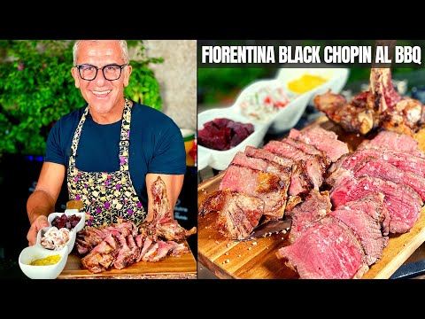 BISTECCA ALLA FIORENTINA - BLACK CHOPIN (T-BONE dalla Polonia) #ricetta #facile di Chef Max Mariola