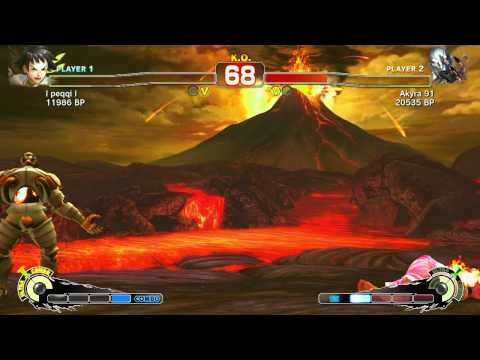 SSF4 Ranked Europe: I peqqi I (Makoto) VS Akyra 91 (Seth)