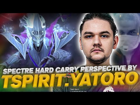 TSPIRIT.YATORO SPECTRE HARD CARRY GAMEPLAY - DOTA 2 PATCH 7.34D
