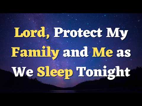 End Your Day in God’s Peace: An Evening Prayer Before Going to Bed | Peaceful Good Night Prayer
