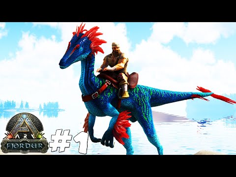 *DINOEN* der IKKE ville tæmmes! - ARK #1 Fjordur Pyria Mythos Evolved