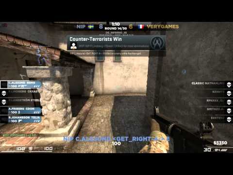 EH AMD Sapphire Invitational - NiP vs. VeryGames de_inferno_se