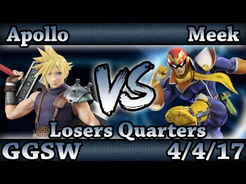 GGSW 27 - Apollo (Cloud) Vs. Meek (C.Falcon) Smash Wii U Losers Quarters - Smash 4