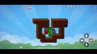 Apple Worm Level 18 Solution Walkthrough