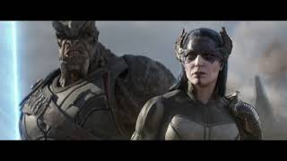 Avengers Infinity War : Thor entry in Wakanda  Wha