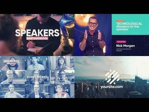 Simple Event Promo | After Effects Template | Openers