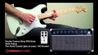 Video thumbnail for Two-Rock Crystal Head with Fender Custom Shop Strat and b3 Phoenix by CodaMusic Stevenage