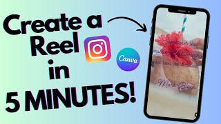 The Simplest Reel EVER! | #stockvideo #quote #canva #instagram #reels