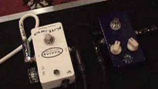 Video thumbnail for Keeley Katana vs Time Bomb Boost guitar pedal shootout by gearmanndude