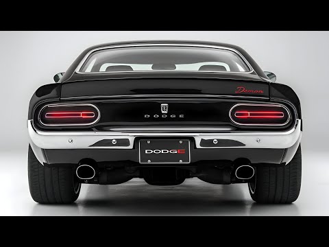 Dodge Demon 2025 – The Final Evolution of Pure American Power!