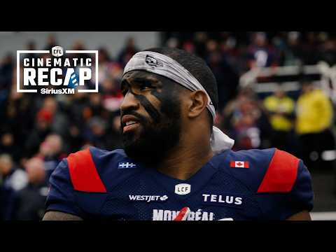 CFL Eastern Semi-Final | WPG @ MTL | Cinematic Recap