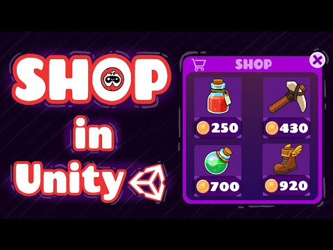 How to create Shop in Unity (Easiest way)