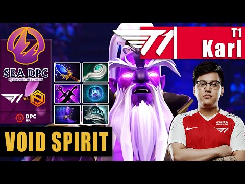 T1 vs OB.NEON | KARL NEXT LEVEL VOID SPIRIT LIKE A BEAST | DPC SEA TOUR 2 SPRING 2022 Highlights