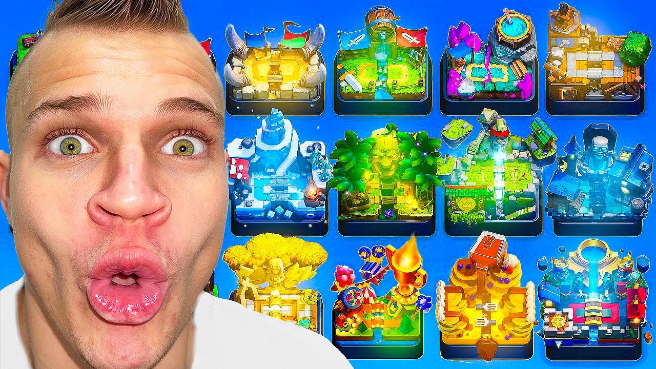 I Played The BEST Deck for EVERY ARENA in Clash Royale! Thumbnail