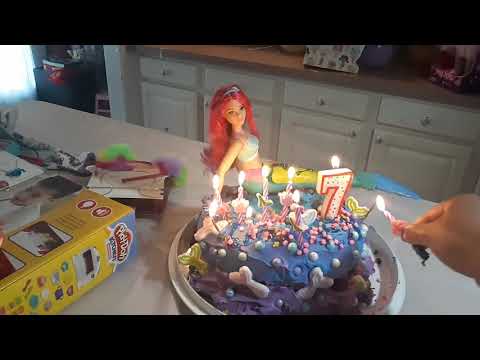 Little mermaid cake pastel de sirena