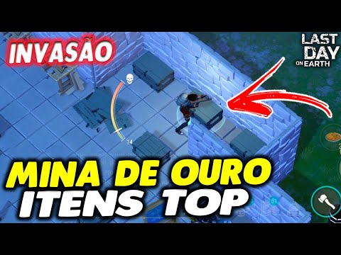 MINA DE OURO DE ITENS TOPS NA INVASÃO - Last Day On Earth