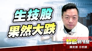 【主流大追擊】生技股果然大跌…CPO呢?!#5j邏輯選股｜小武哥投資事務所｜陳武傑 (圖)