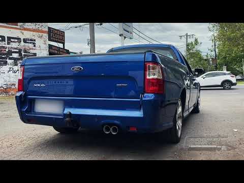 FG2 Ford Falcon XR6 (EcoLPI) - 2.5" mild steel exhaust