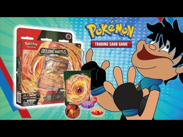 Vídeo relacionado con BANDAI Juego de Cartas Pokémon TCG: Baraja de Combate Deluxe Ninetales Varios Modelos (Español), Atrévete a Dominar el Juego de Cartas Pokémon: Duelos Electrizantes, PC50466 Multicolor
