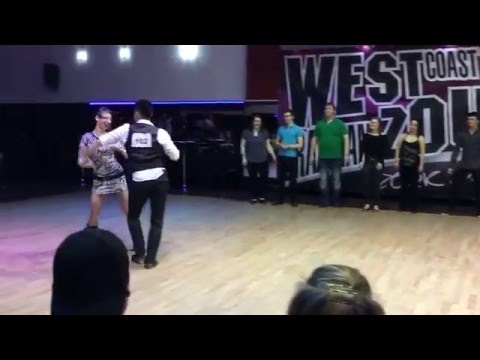 Xi & Ekaterina WestZoukTIME! 2016 All European West Coast Swing / Zouk Jack & Jill Spotlight Final