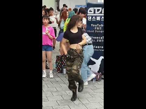 《ArianaGrande_7rings》20190721_173851#GDM(갓동민)#댄스버스킹 #Alina(알리나) 홍대버스킹 #SnowHorse