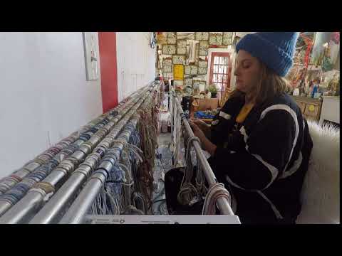 trish andersen studio shaw yarn wave prep