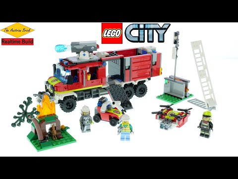 LEGO Realtime Build LEGO City 60374 Fire Command Truck