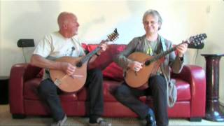 "Fairport Convention" Dave Pegg and Chris Leslie  play a duet on their Fylde Bouzoukis.