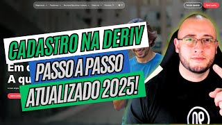 COMO SE CADASTRAR NA CORRETORA DERIV | PASSO A PASSO | ATUALIZADO 2026!