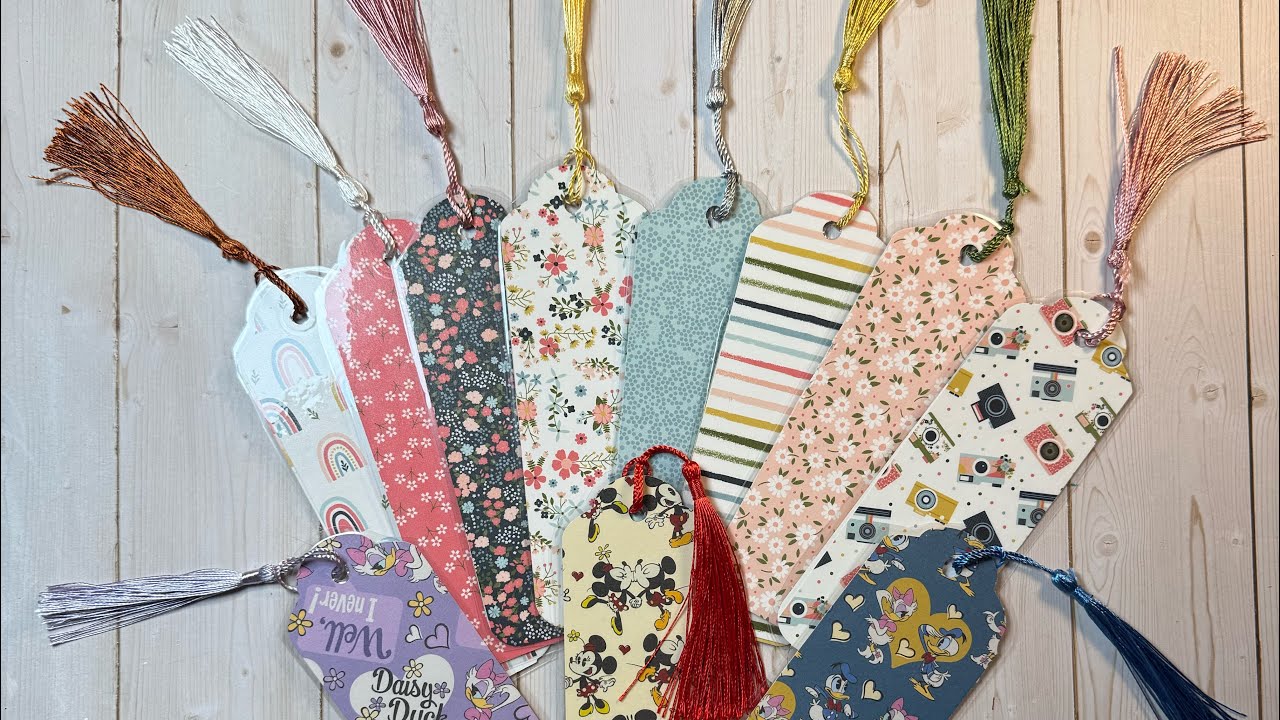 Easy and Adorable Bookmark Tutorial! Easy craft!  Perfect for gifts, craft fairs, classroom 