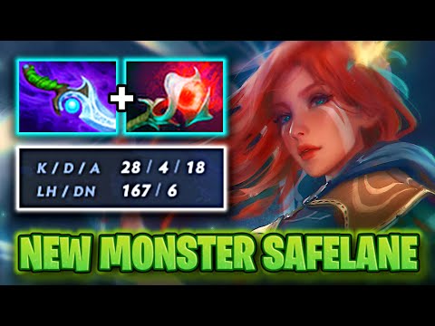 THE NEW BROKEN BUILD! WINDRANGER DIFFUSAL + ORCHID SAFE LANE CARRY