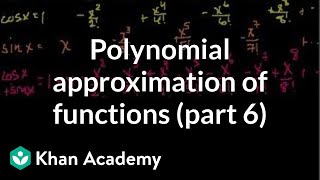 Polynomial approximation of functions (part 6)