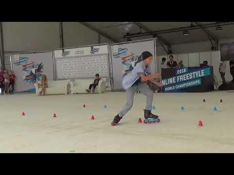 WFSC 2018   ARNHEM   Classic Slalom Junior Men Finals   8 place Shilov Timofei