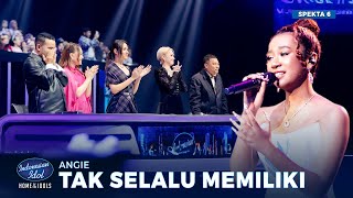 Download lagu ANGIE CARVALHO - TAK SELALU MEMILIKI (Lyodra) - SPEKTAKULER SHOW 6 - Indonesian Idol 2025 mp3