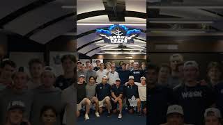 The Maple Leafs Dressing Room