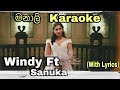 Manali (මනාලි) Karaoke Windy Goonatillake Ft. Sanuka Wickramasinghe Without Voice With Lyrics