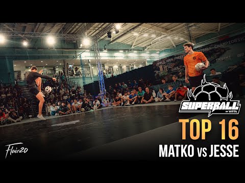 Jesse vs Matko - Top 16 | Super Ball World Freestyle Football Open 2025