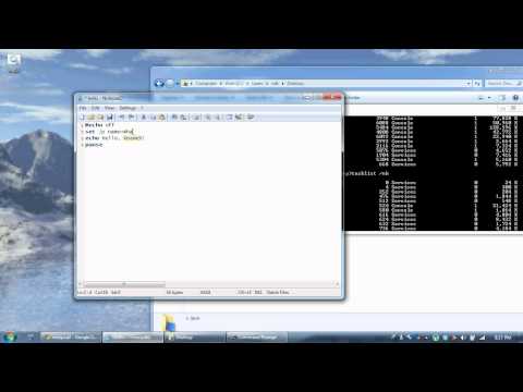 Batch Tutorial 5 User Input