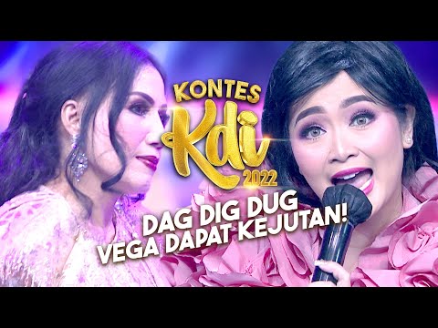 Dag Dig Dug! Vega Dapat Kejutan! | KONTES KDI 2022