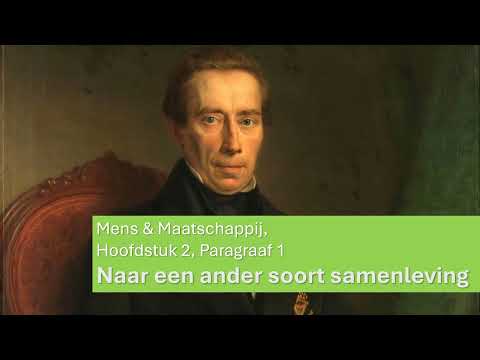 Mens & Maatschappij Hoofdstuk 2.1: Naar een ander soort leven