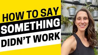 AEE - No Dice! Fun Ways to Say Something Didn’t Work