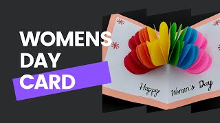 DIY Greeting Card Card - Happy Women's Day