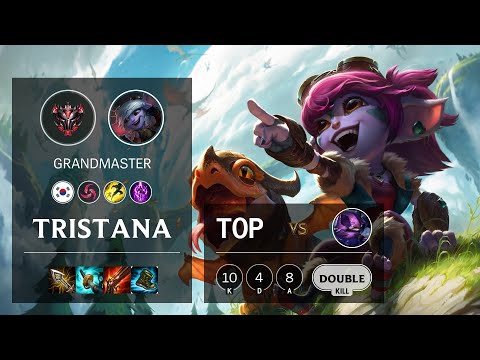 Tristana Top vs Kennen - KR Grandmaster Patch 10.16