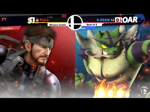 Through the Woods: Ultimate VIII - Pelca(Snake) vs 6:00AM(Incineroar) - Winners Semis - SSBU