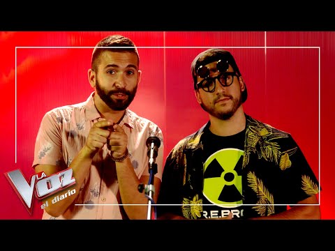 Keunam and Hermoti imitates Leiva, Manolo García and more voices with 'El gato' | The Voice Journal