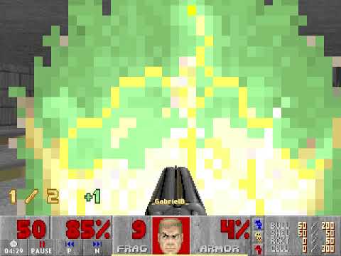 GabrielB x dimis - DooM 2 duel map19 - tdm 2x2