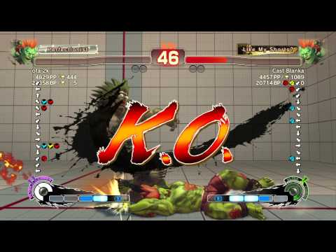SSFIVAE~ Blanka (ota 2k) vs.  Blanka (Cast Blanka) HD