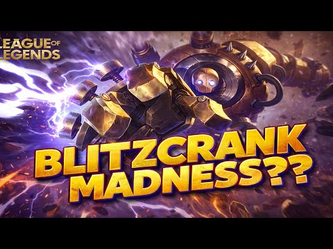 URF Blitzcrank Is Pure Chaos | Nonstop Hooks & Insane Plays | League of Legends Gameplay
