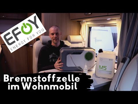 Efoy Brennstoffzelle im Wohnmobil Autark Strom erzeugen